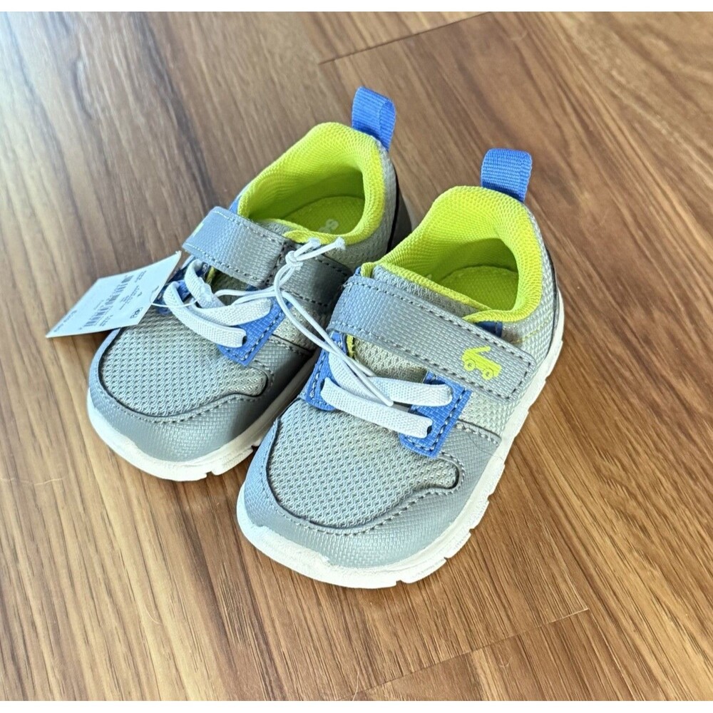 See Kai Run Basics Toddler Girls' Tenny Sneakers 4T Gray